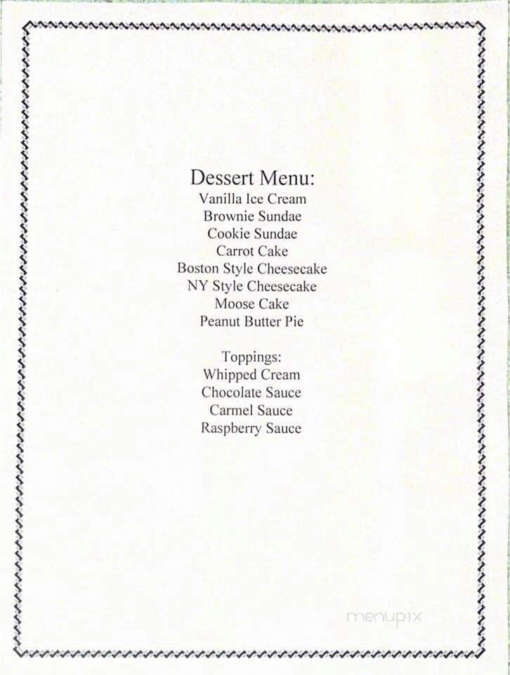Menu page 9