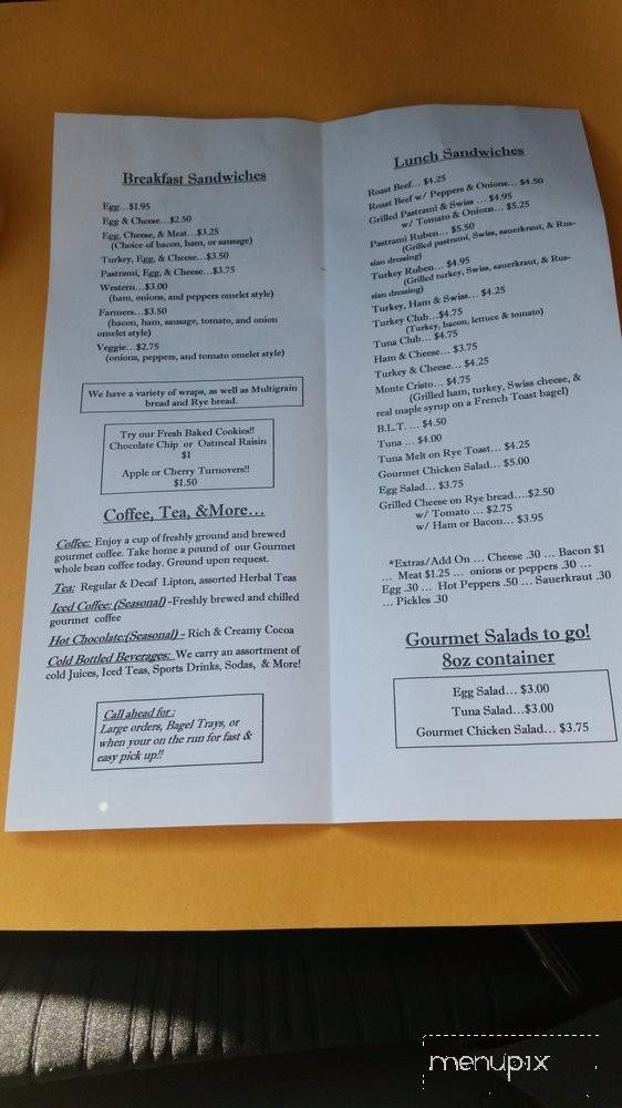 Menu page 2