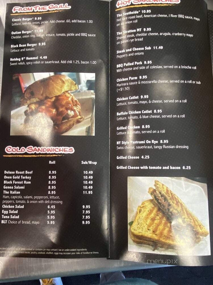 Menu page 1