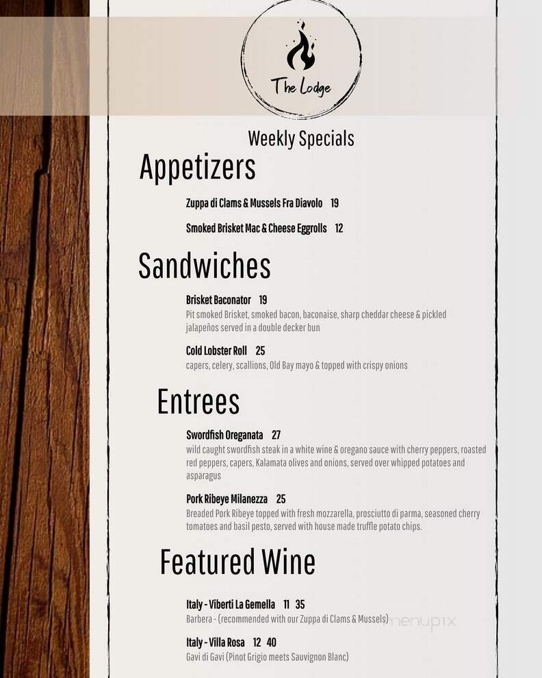 Menu page 4