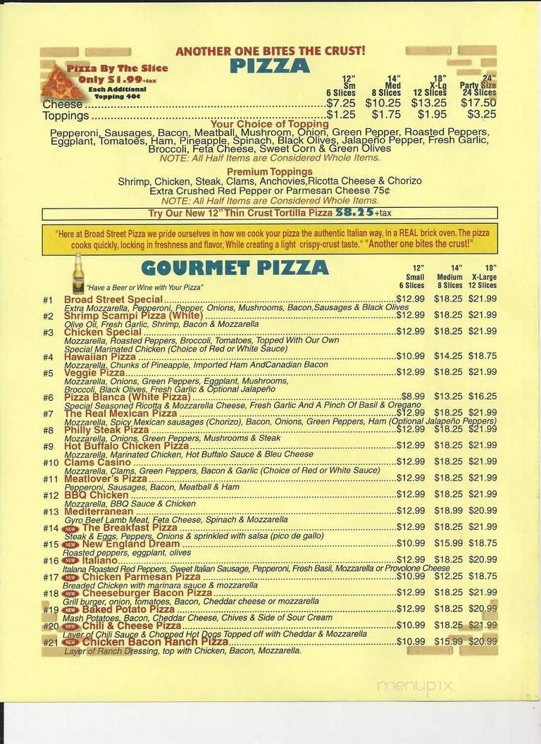Menu page 3