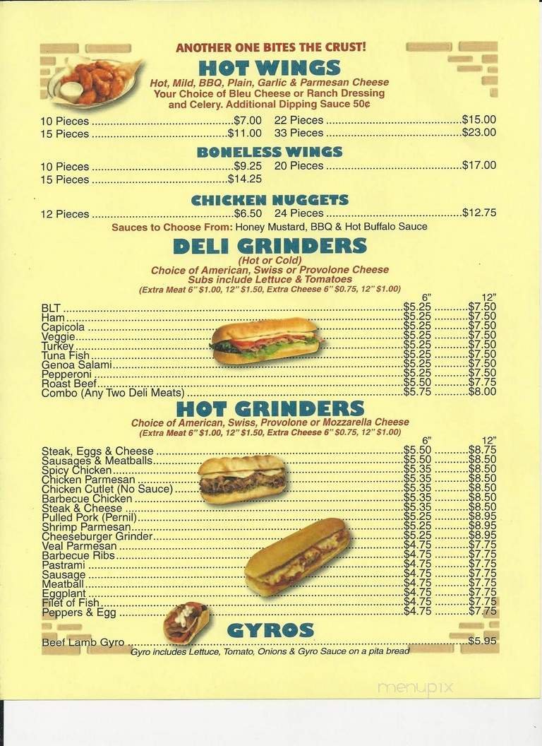 Menu page 4
