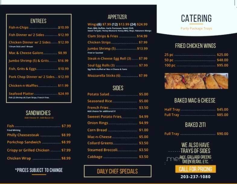 Menu page 3