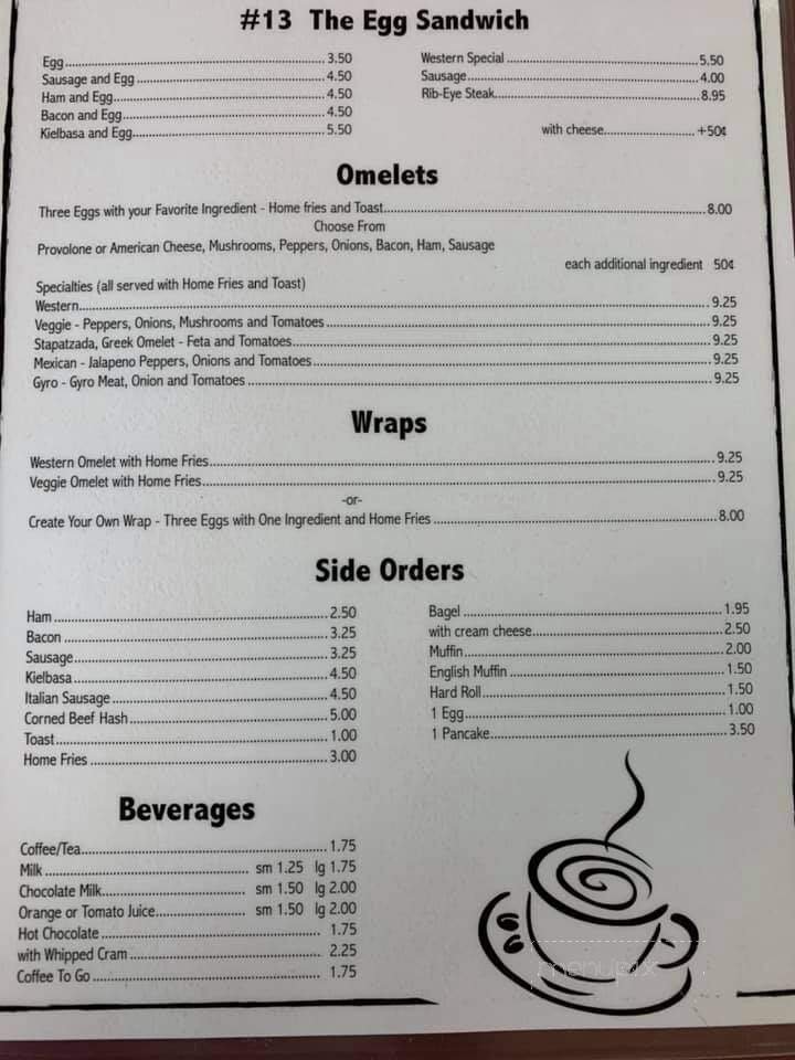 Menu page 2