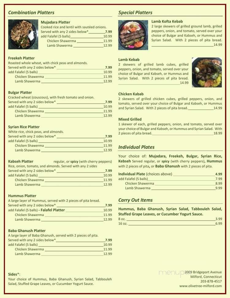 Menu page 2