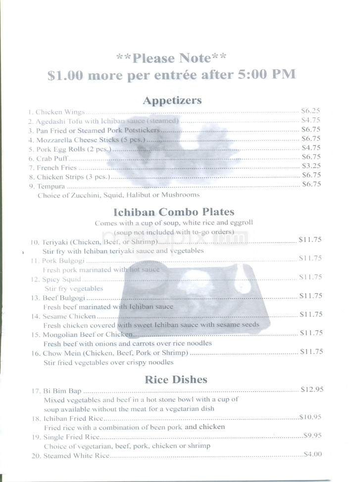 Menu page 2