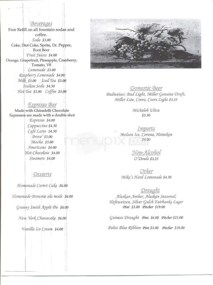 Menu page 5