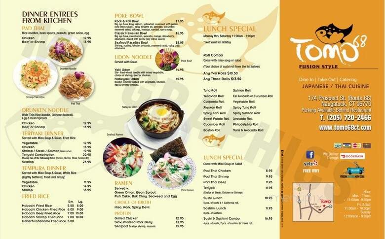 Menu page 2