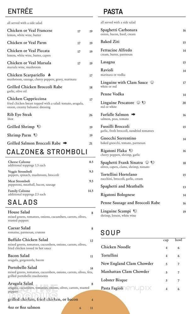 Menu page 2