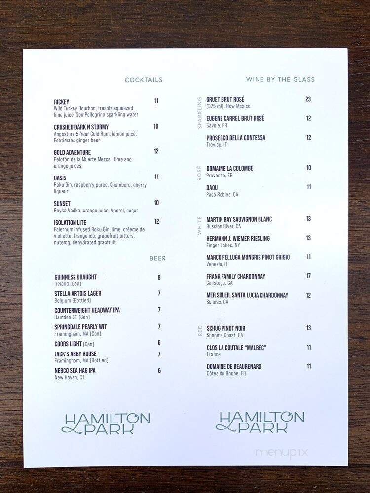 Menu page 2