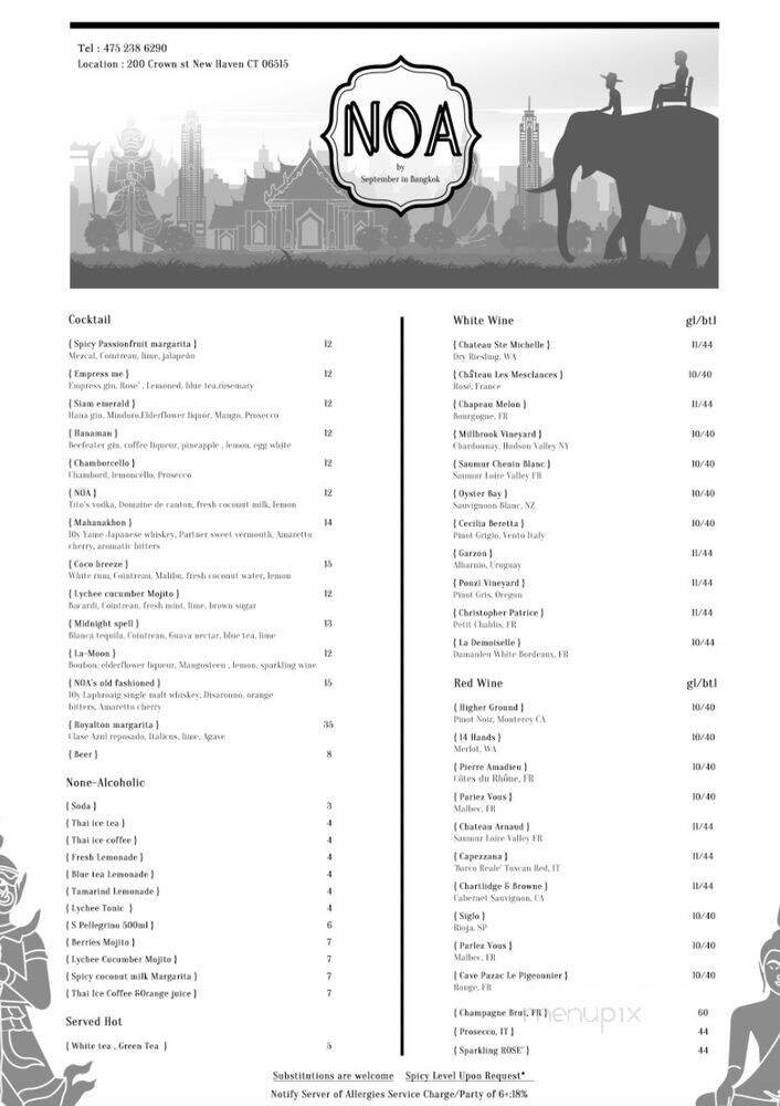Menu page 2