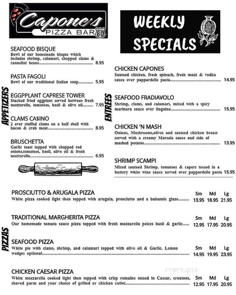 Menu page 8