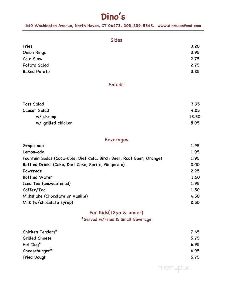 Menu page 2