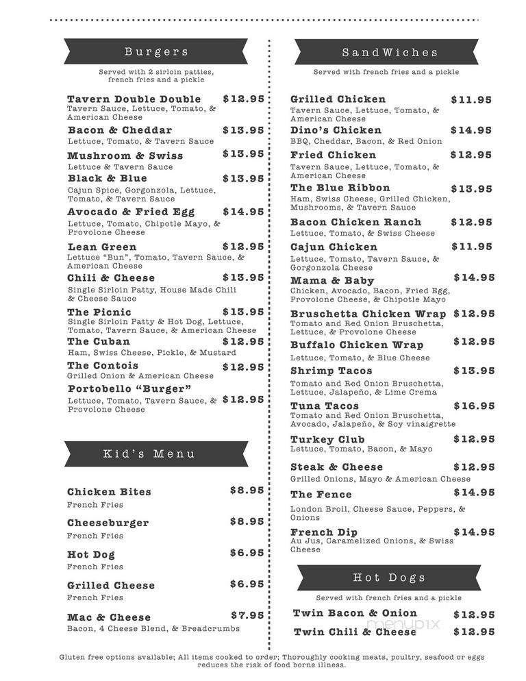 Menu page 2