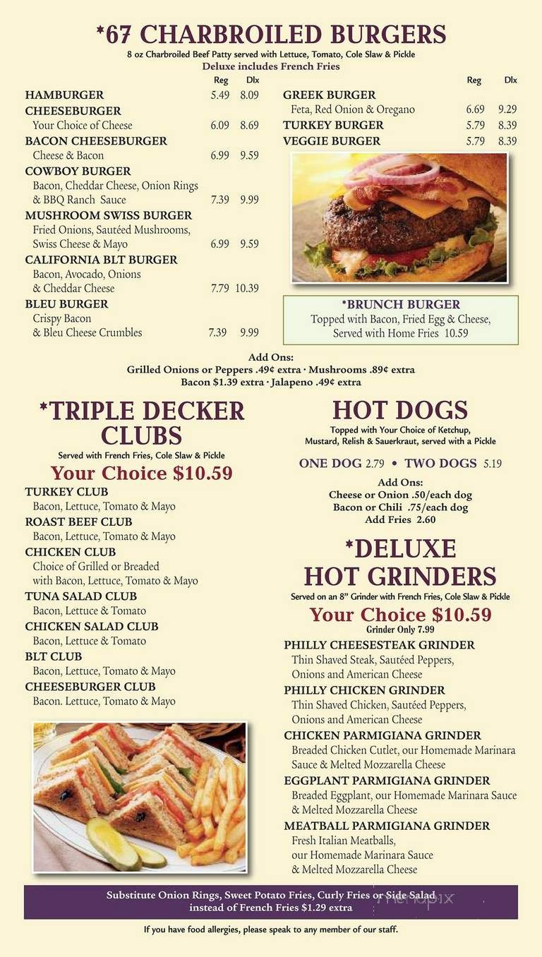 Menu page 5