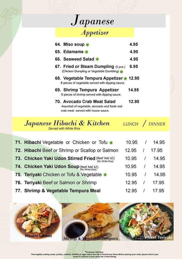 Menu page 4