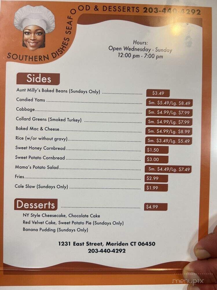 Menu page 2