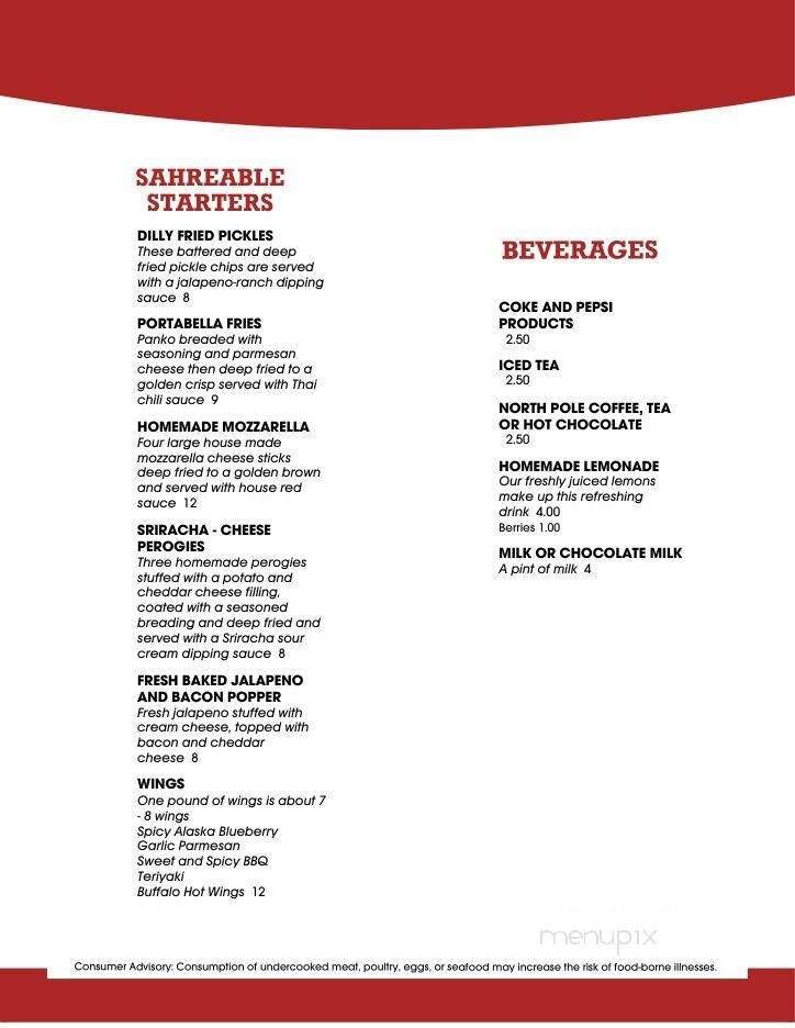 Menu page 2