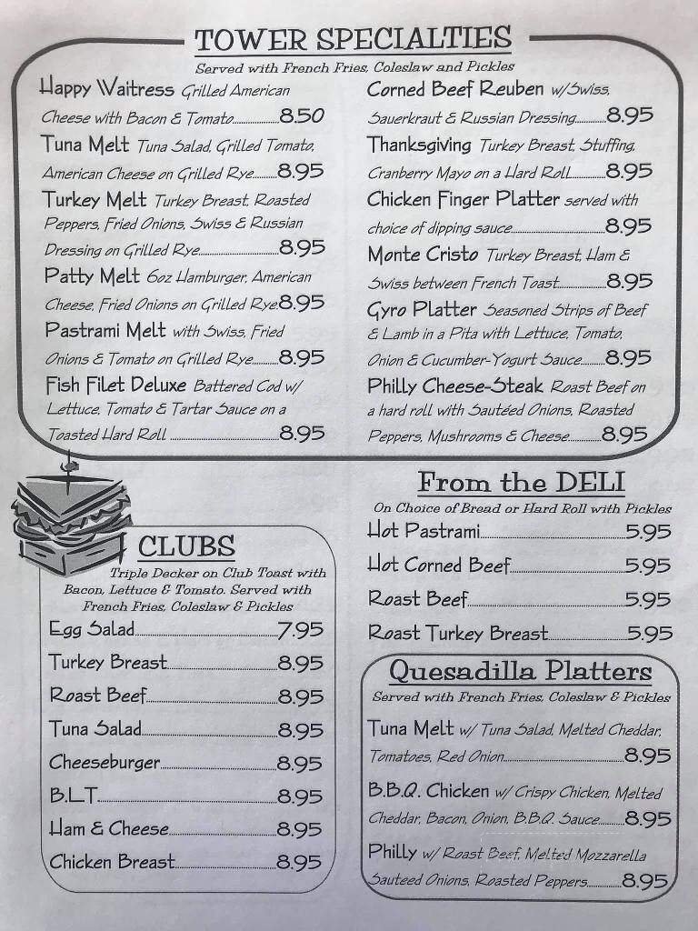 Menu page 3
