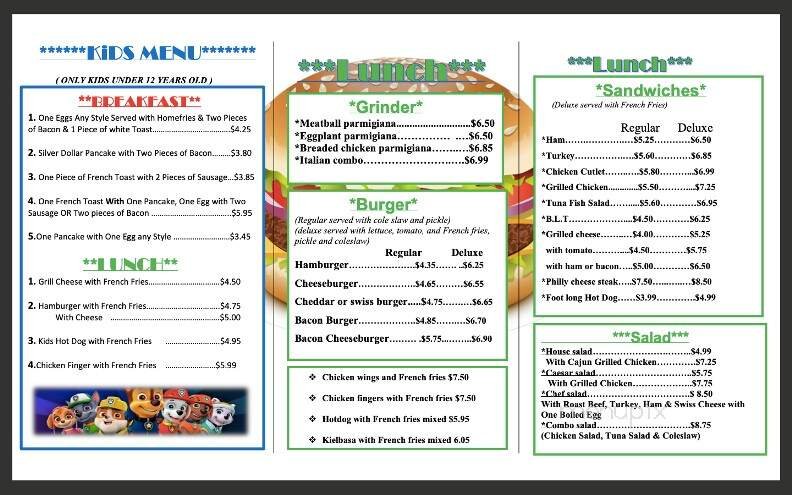 Menu page 2