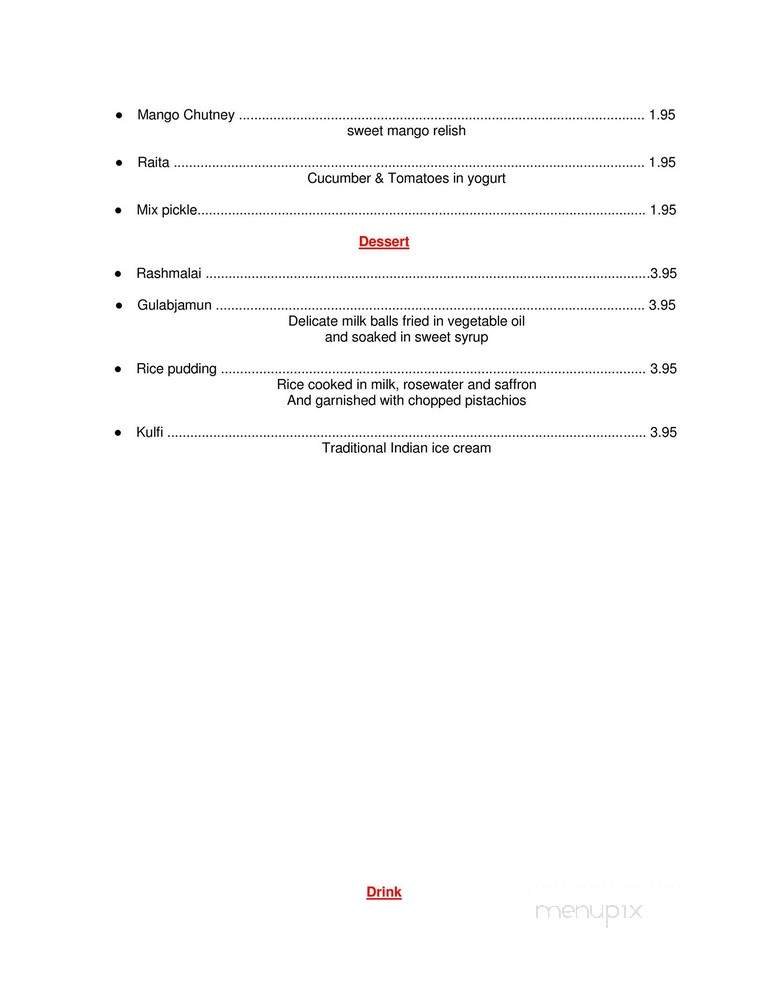 Menu page 6
