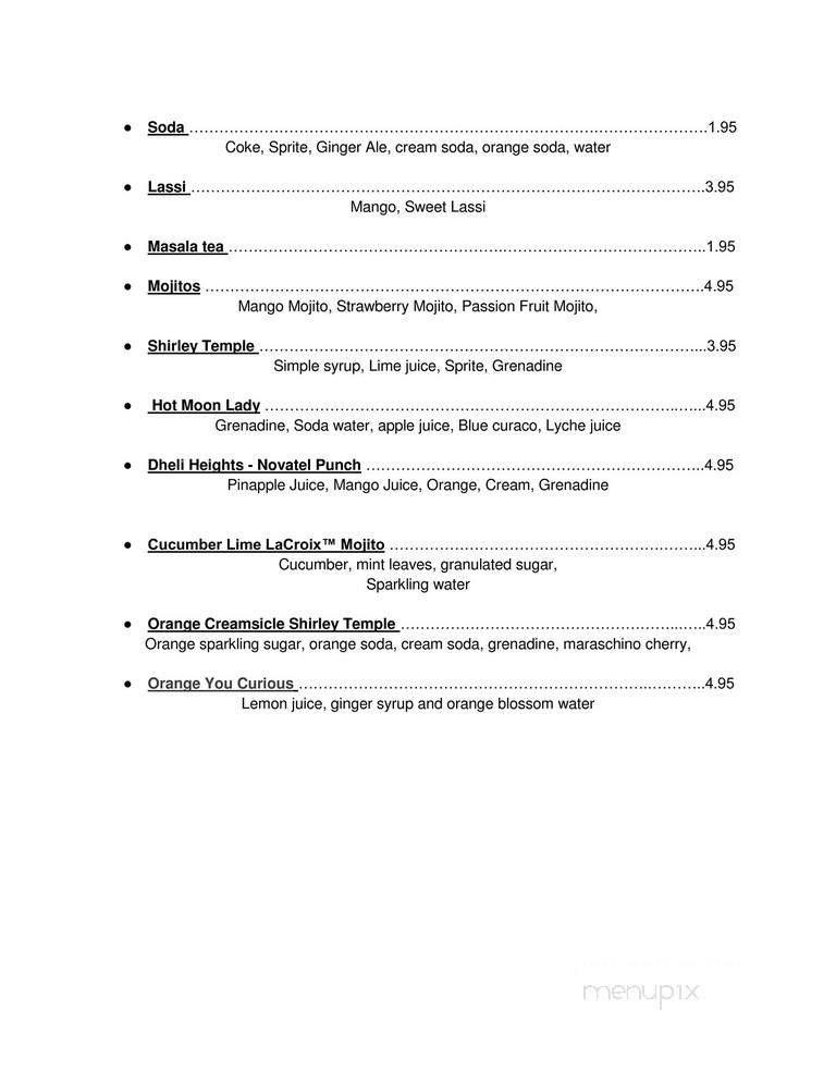Menu page 7