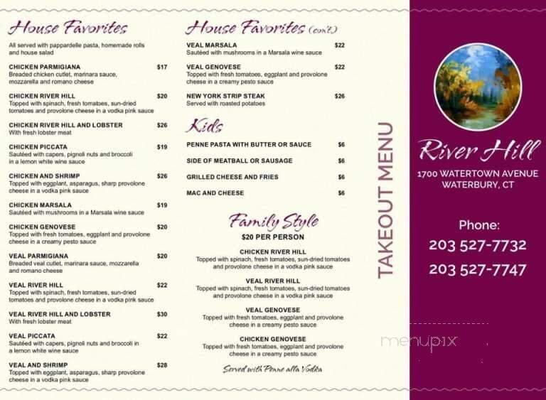 Menu page 6