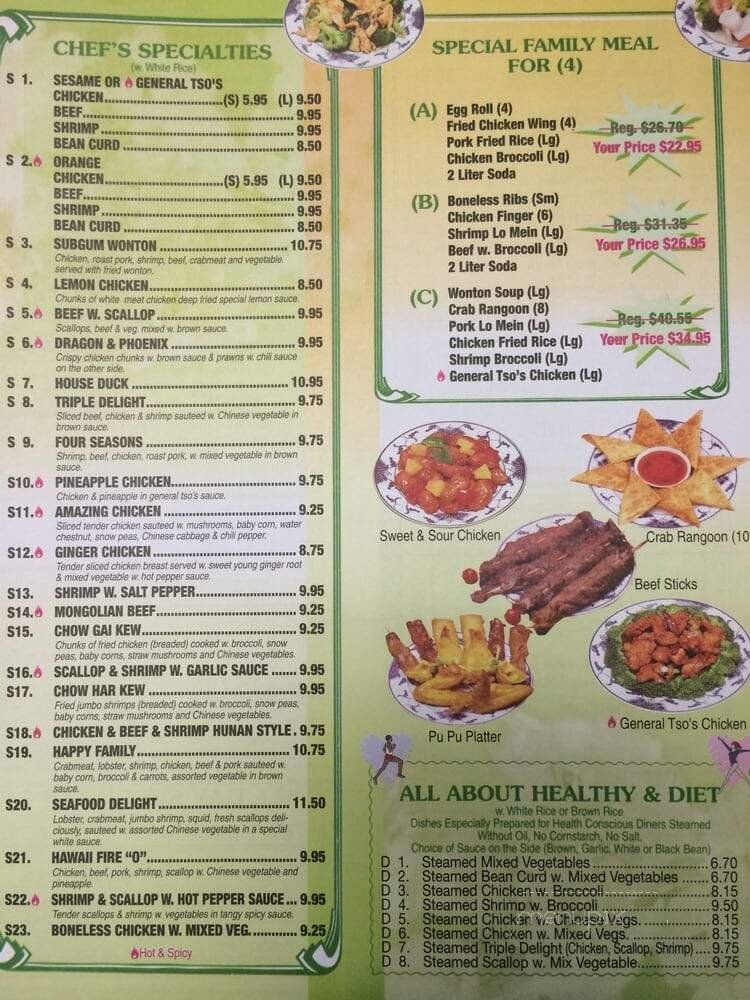Menu page 2