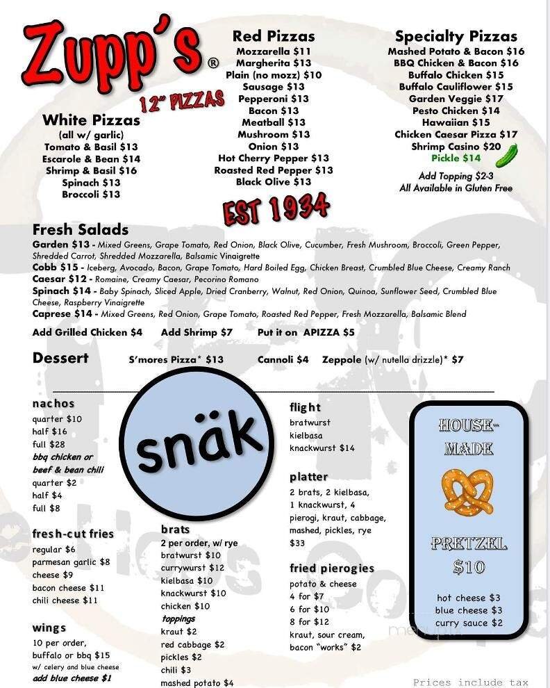 Menu page 5
