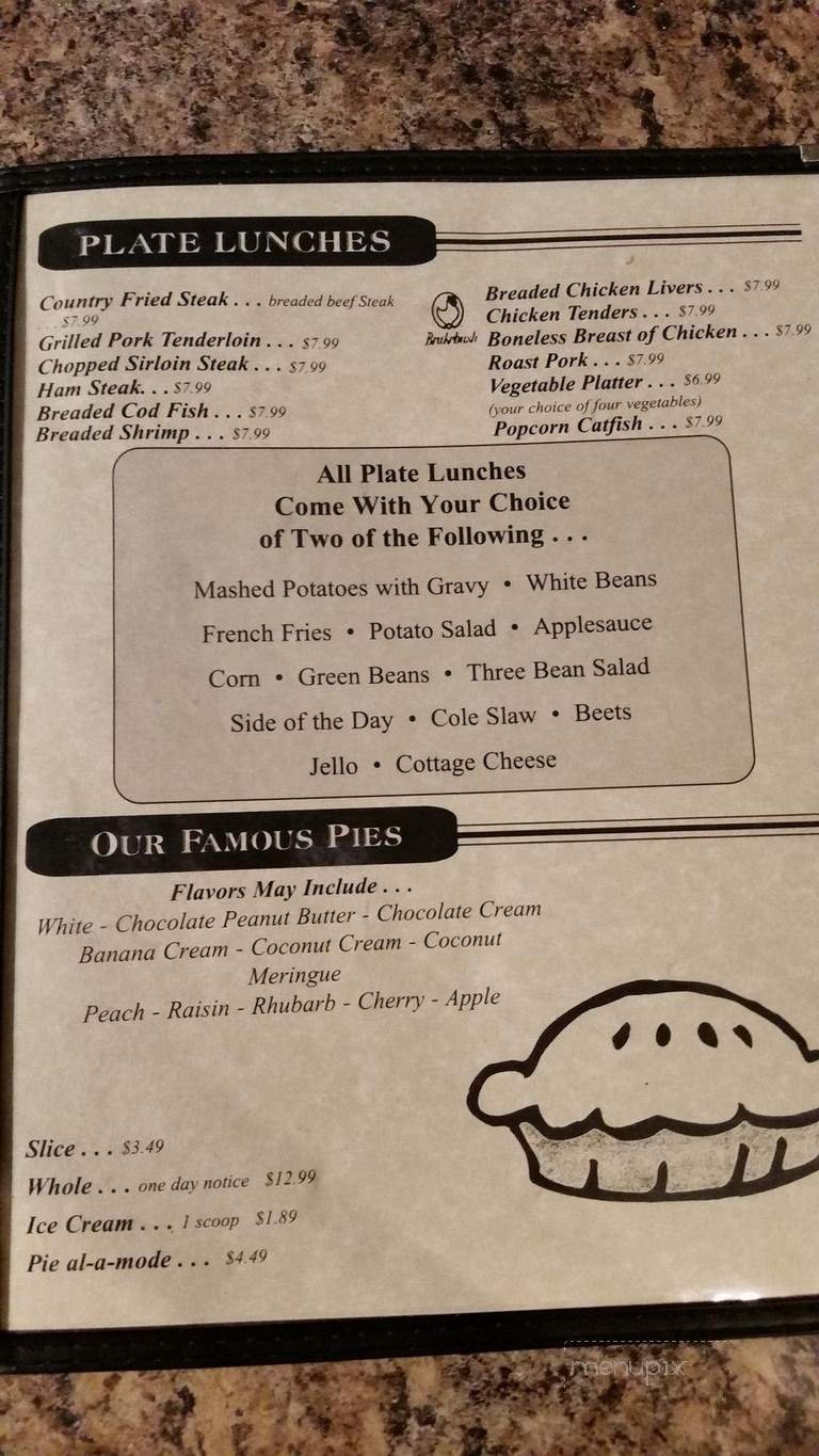 Menu page 3