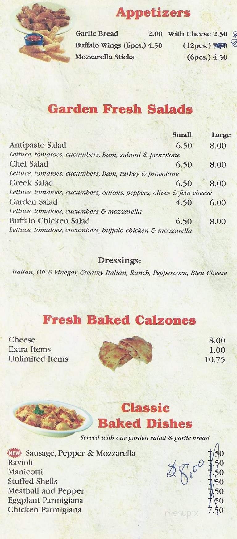 Menu page 2