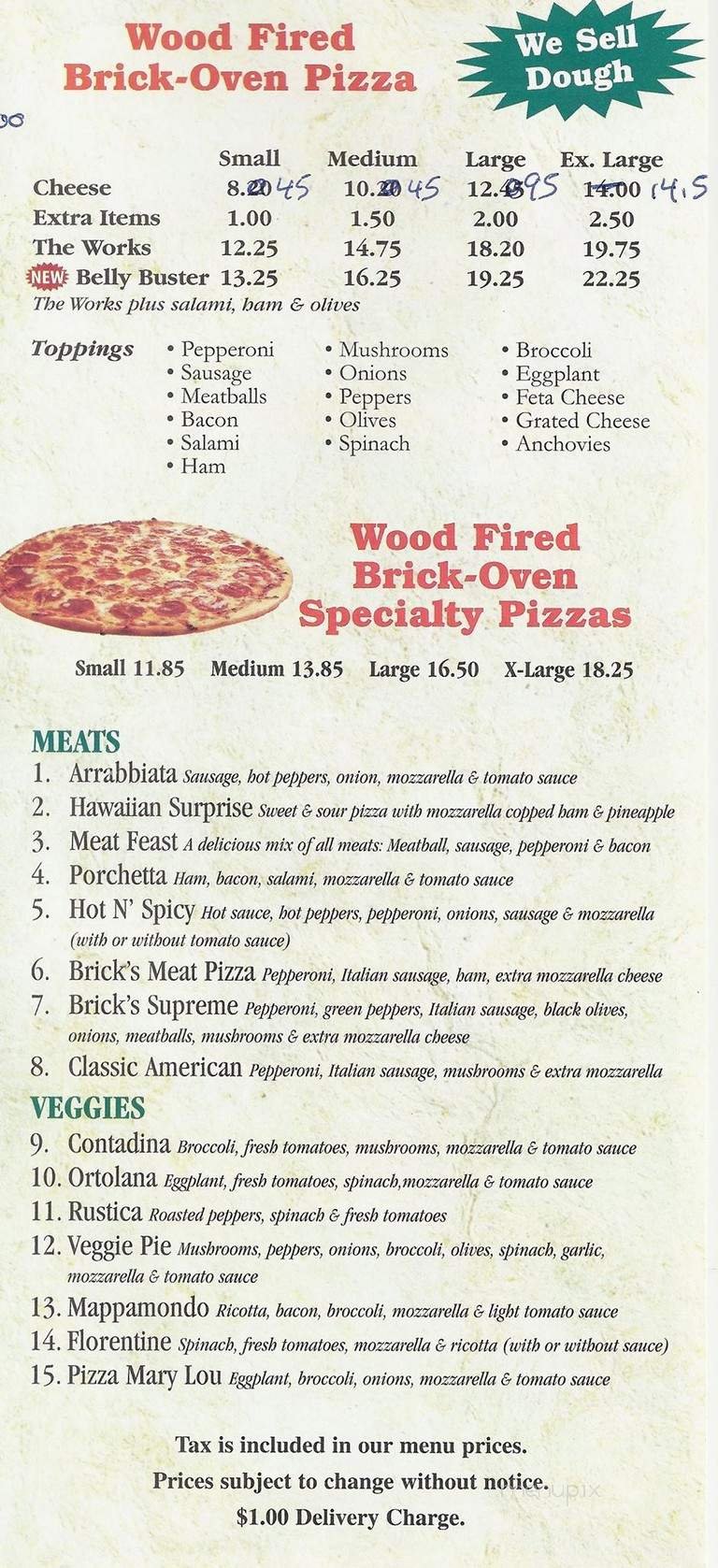 Menu page 3