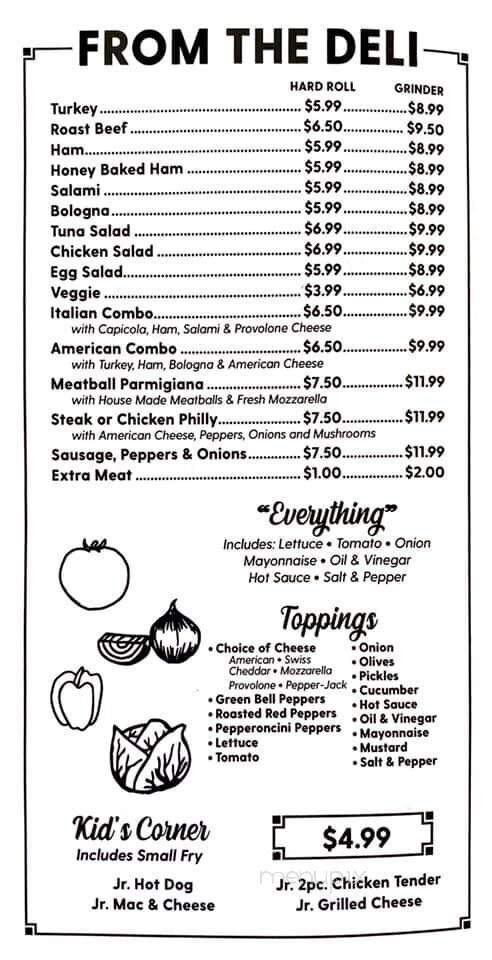 Menu page 2