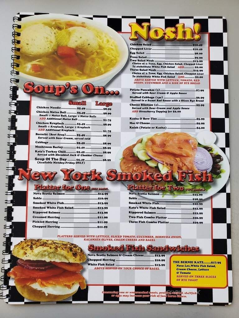Menu page 2