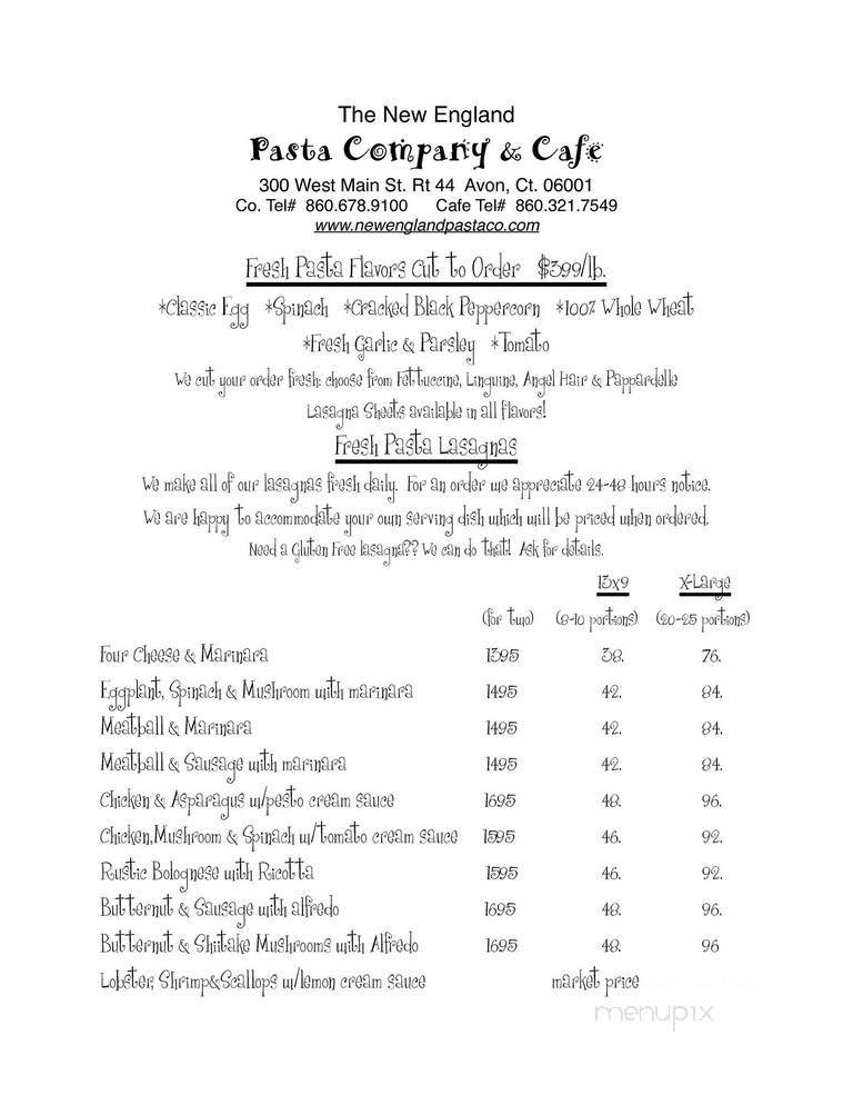 Menu page 5