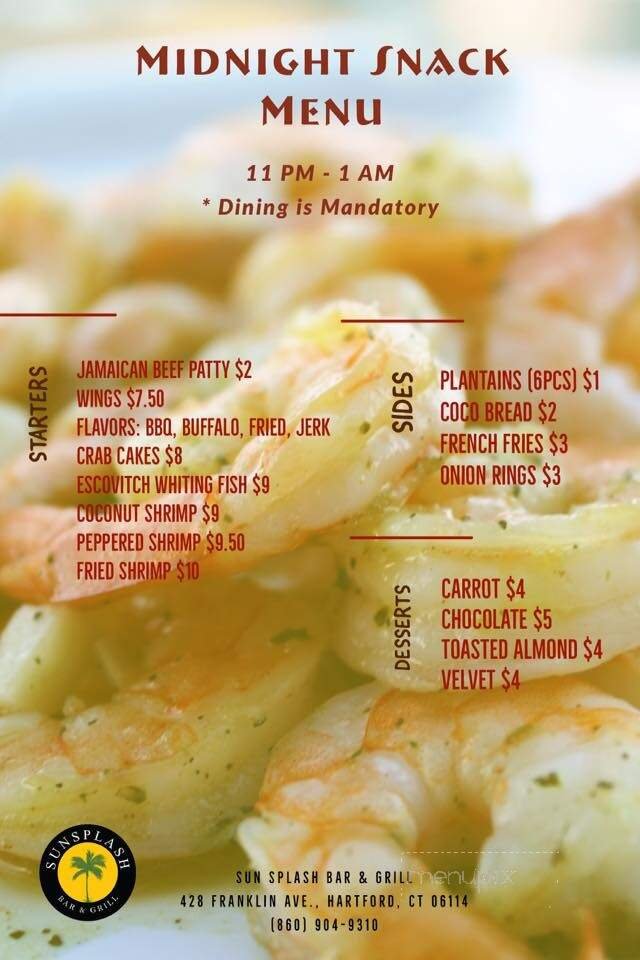 Menu page 5