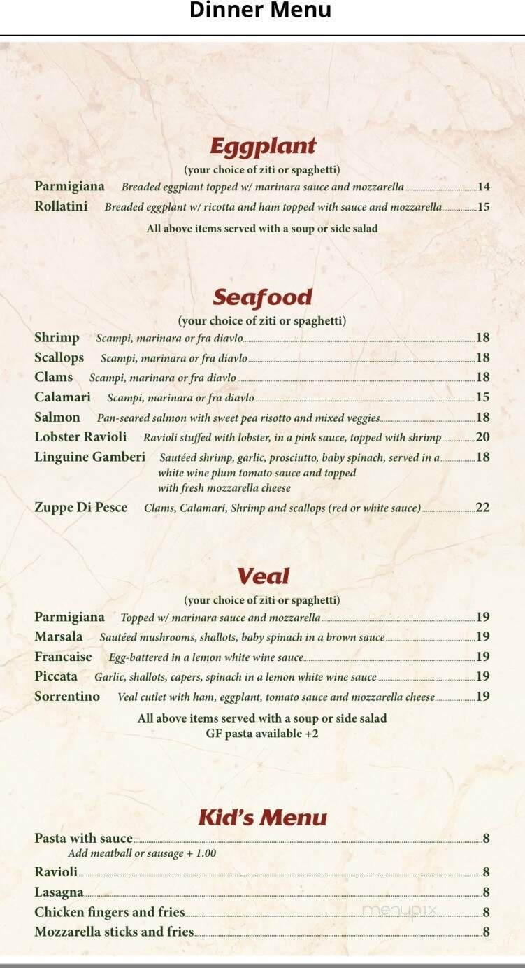Menu page 5