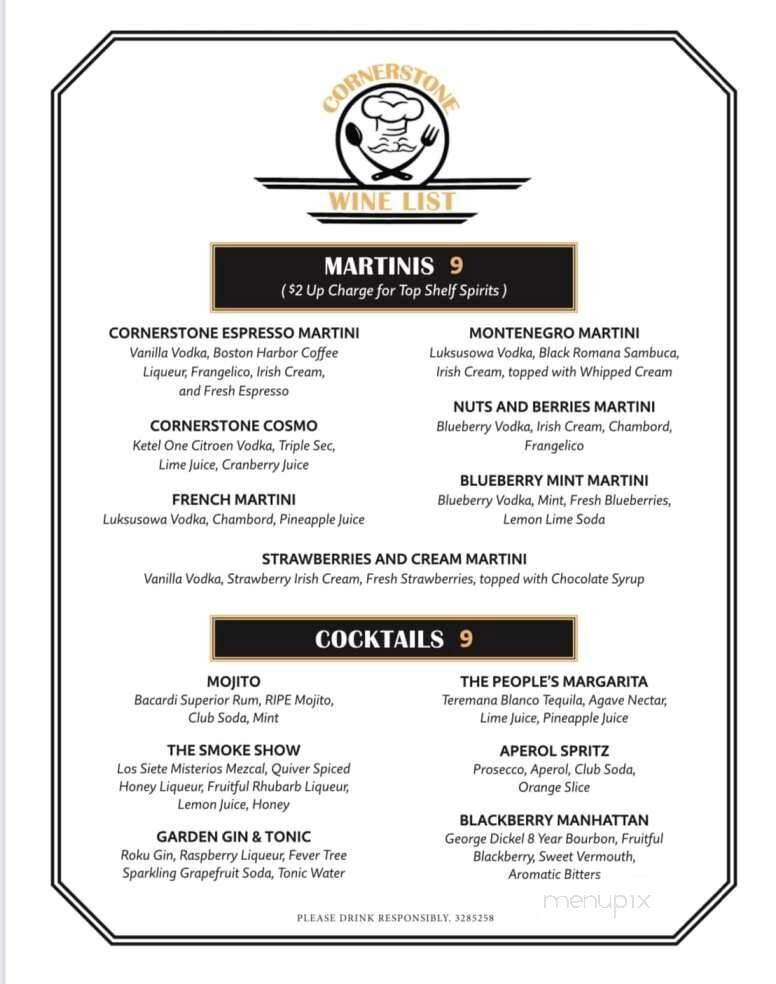 Menu page 2