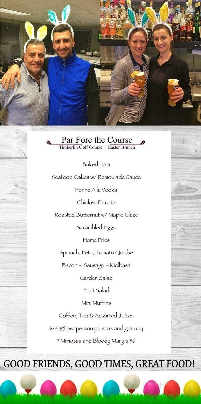 Menu page 1