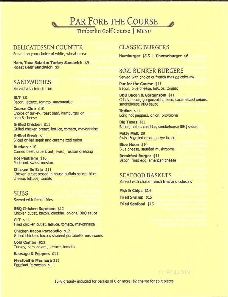 Menu page 3