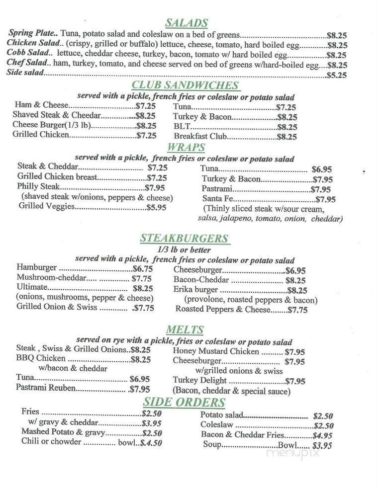 Menu page 3
