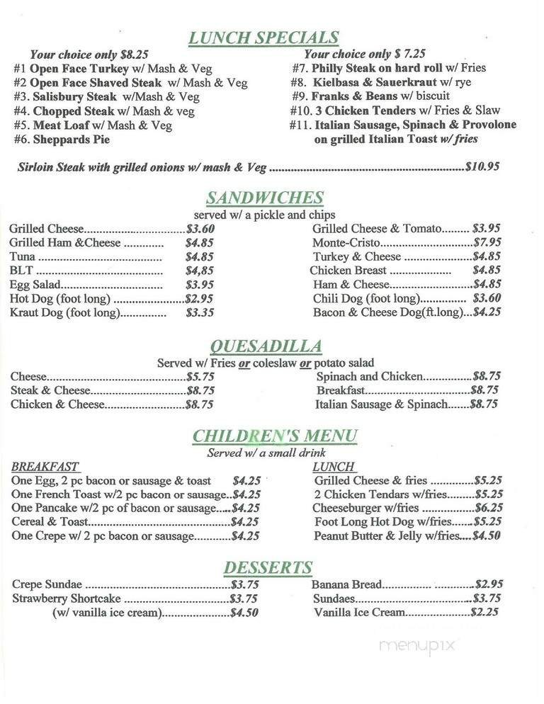 Menu page 4