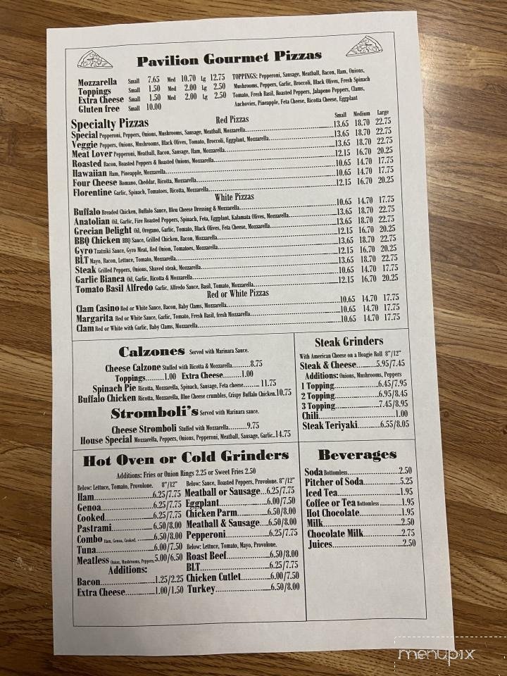 Menu page 2