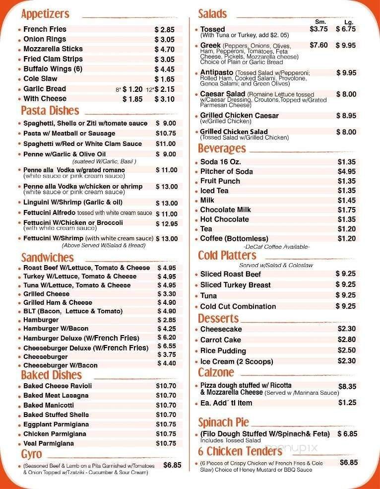 Menu page 3
