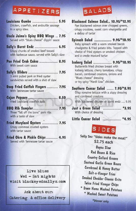 Menu page 2