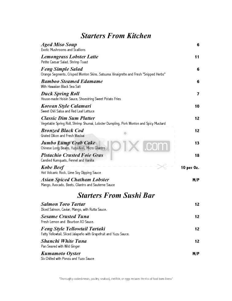 Menu page 11