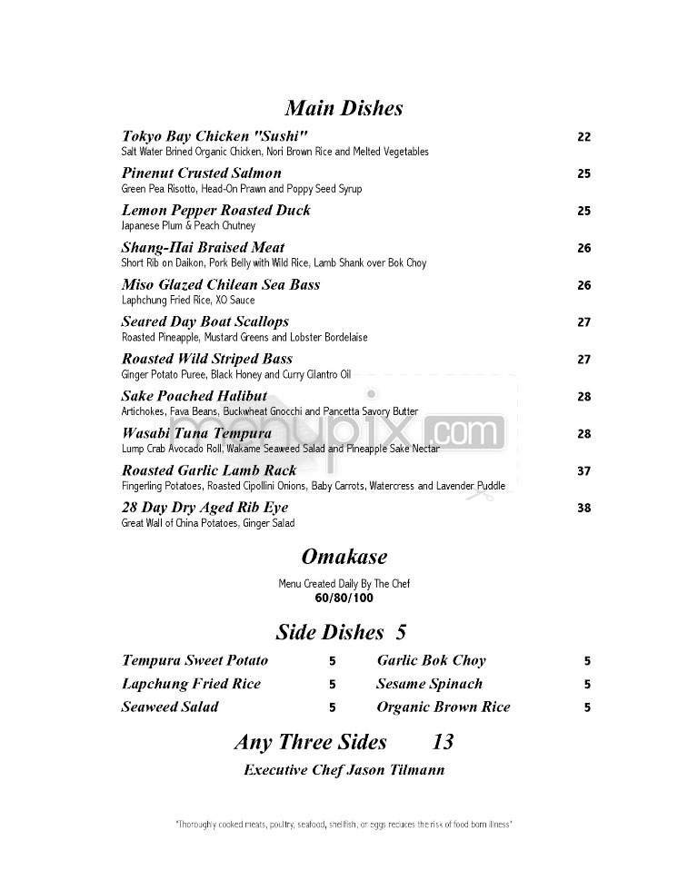 Menu page 12