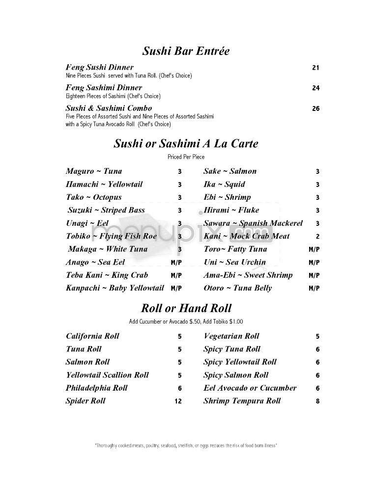 Menu page 13