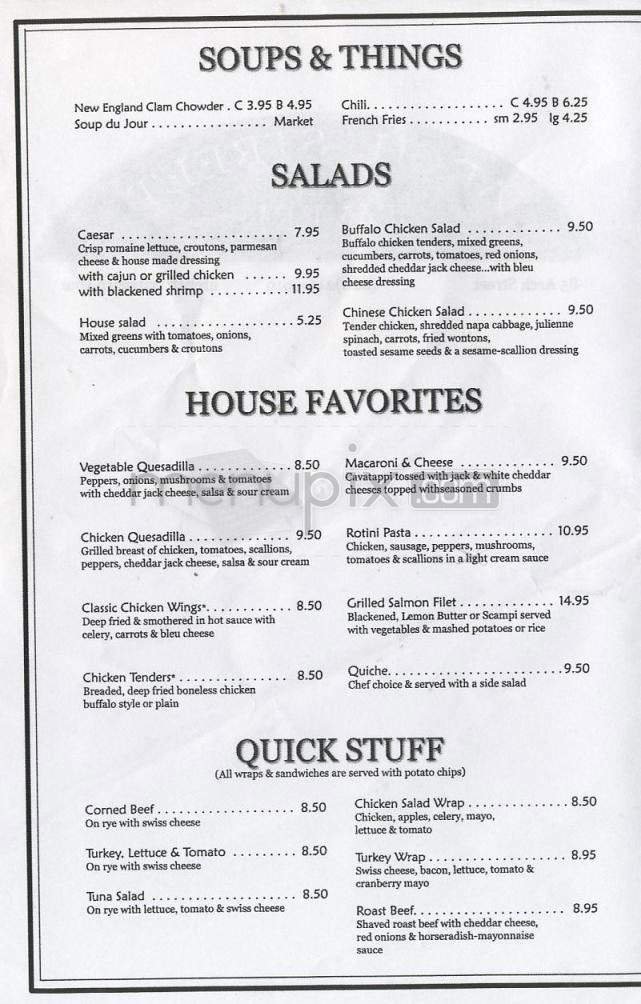 Menu page 2