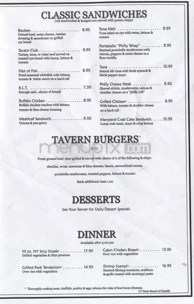 Menu page 3